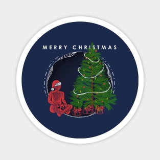 Christmas Greeting Magnet